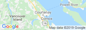 Courtenay map